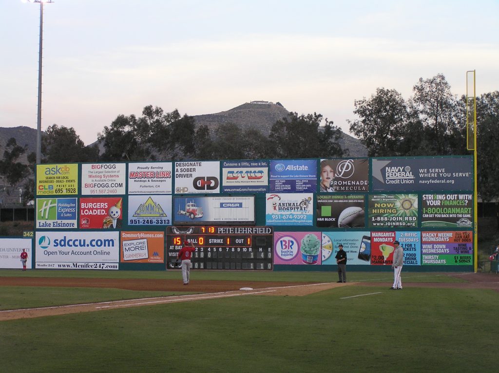 LAKE ELSINORE STORM COPA OVERHAND SCRIPT '47 MVP DV