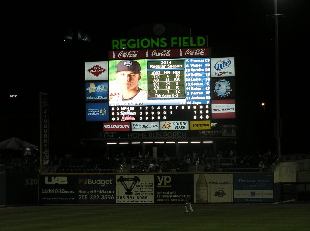 M-Braves lose 11-2 against Birmingham Barons