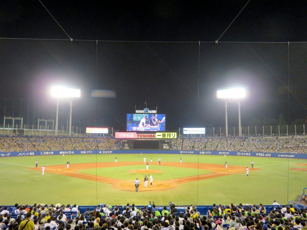 Swallows vs. Tigers  Meiji Jingu Stadium Vlog 